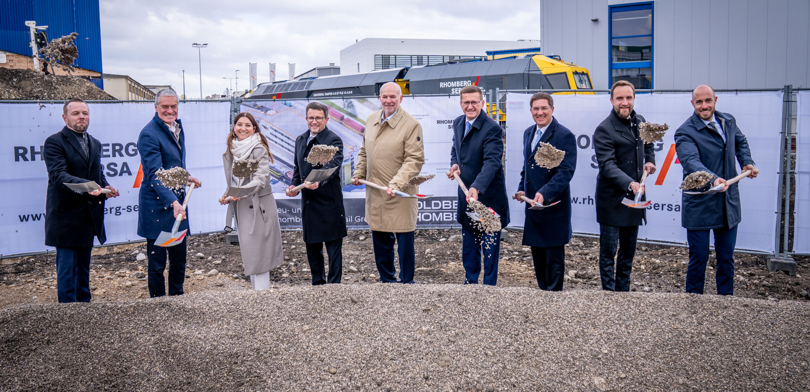 Spatenstich Rhomberg Sersa Rail Group Bild1