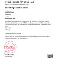 Führungszertifikat ANKÖ