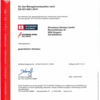 Managementsystem nach ISO 9001:2015