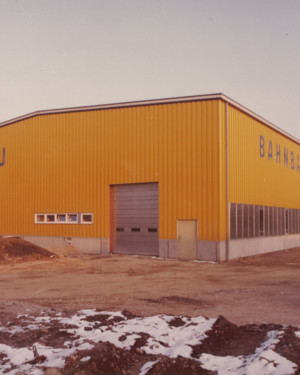 Geschichte BBW - neue Reparaturhalle 1974